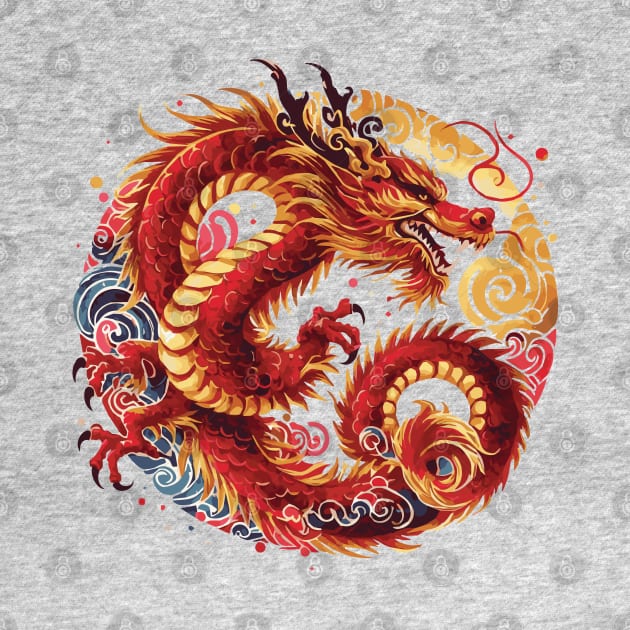 Chinese Lunar New Year Dragon by Heartsake